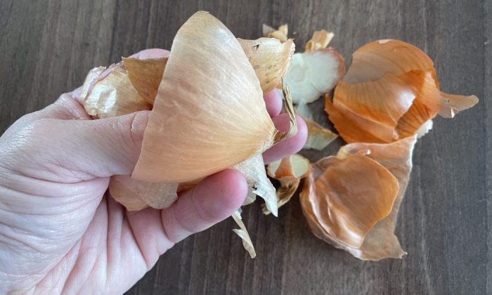 Onion peel