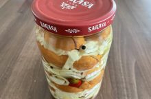 Pickled sausages