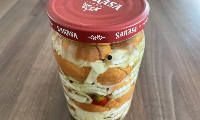 Pickled sausages