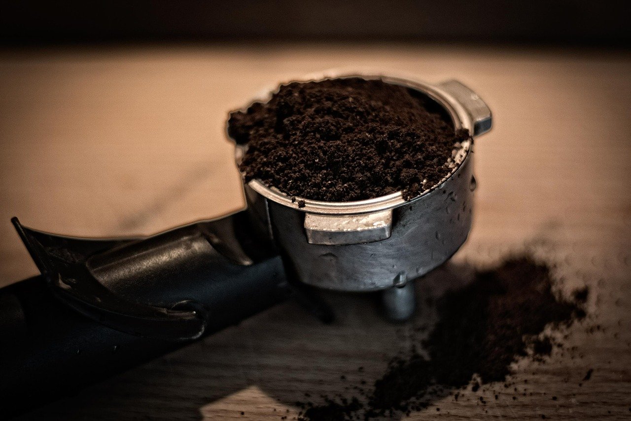 Coffee grounds 