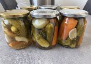 Pickled cucumbers