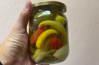 Preserving peppers and gherkins