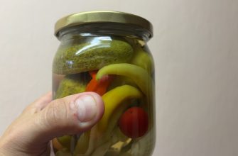 Preserving peppers and gherkins