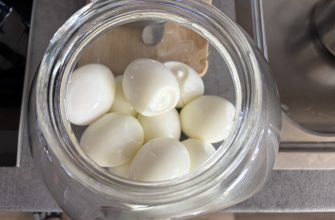 Pickled eggs in beetroot brine