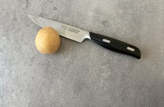 Halved potato